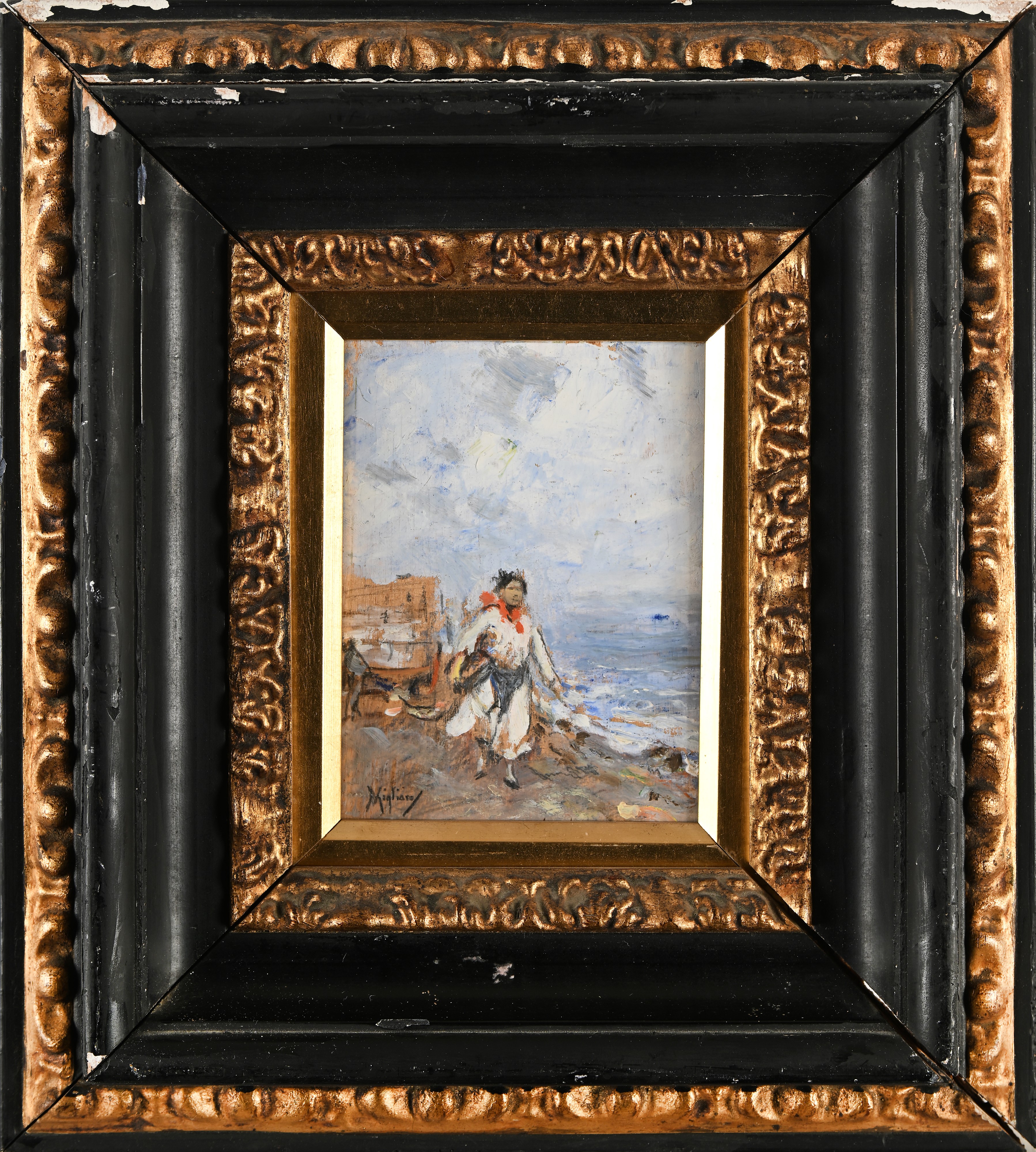 Vincenzo Migliaro - Figura sulla Spiaggia