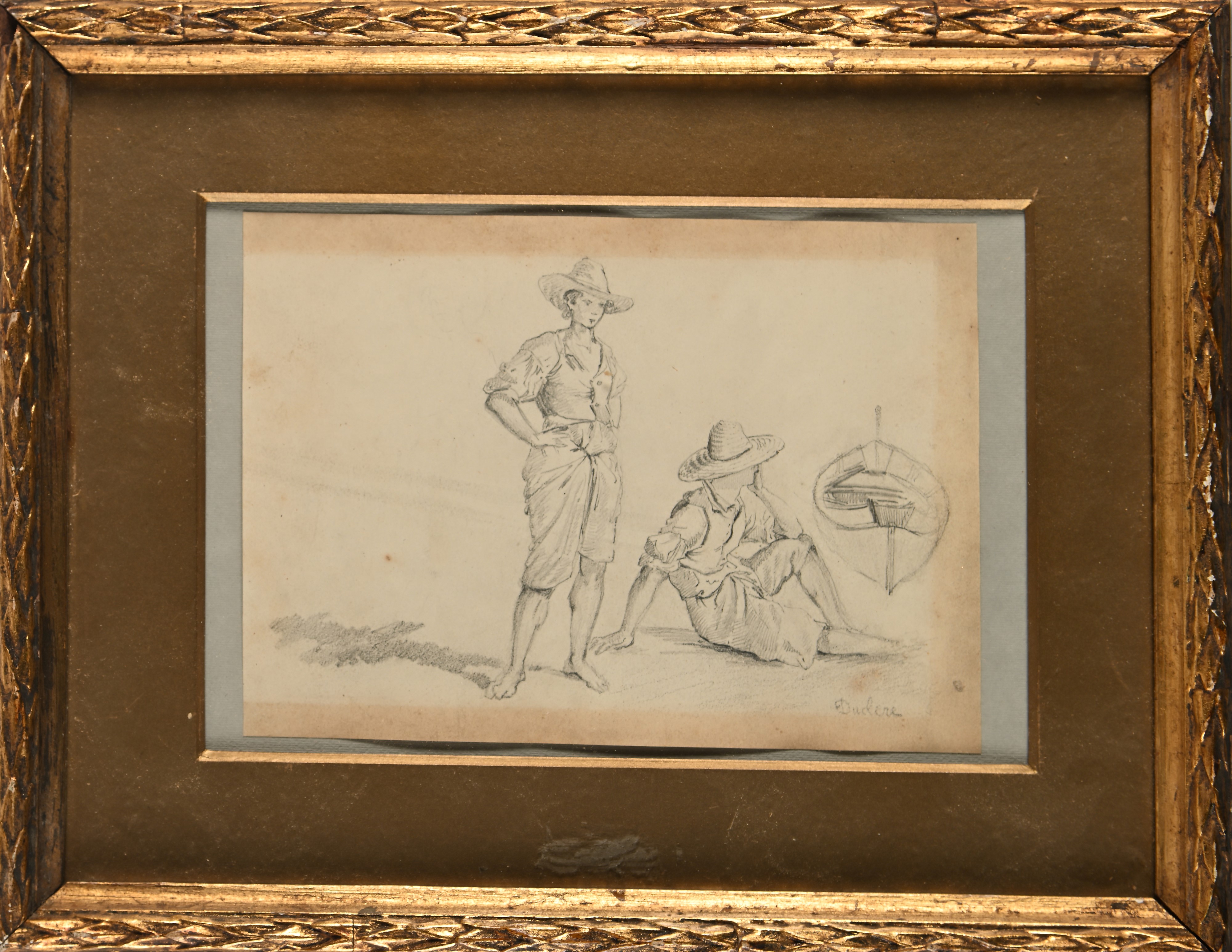 Teodoro Duclère - Figure di Pescatori