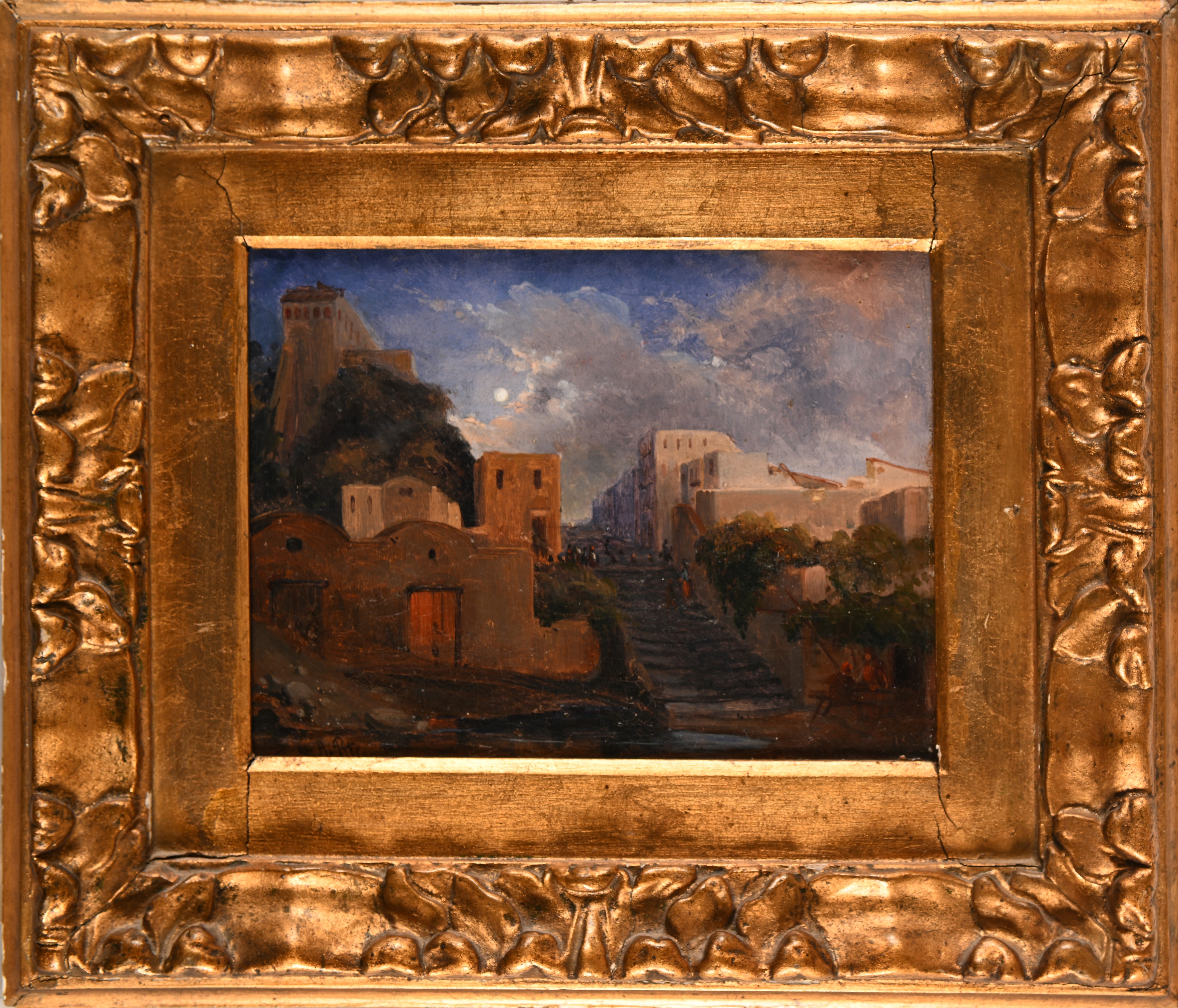 Anton Sminck Pitloo - Veduta di Paese