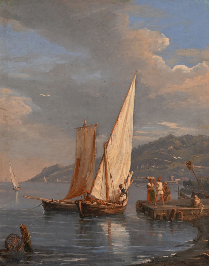 Anton Sminck Pitloo - Il Ritorno dalla Pesca