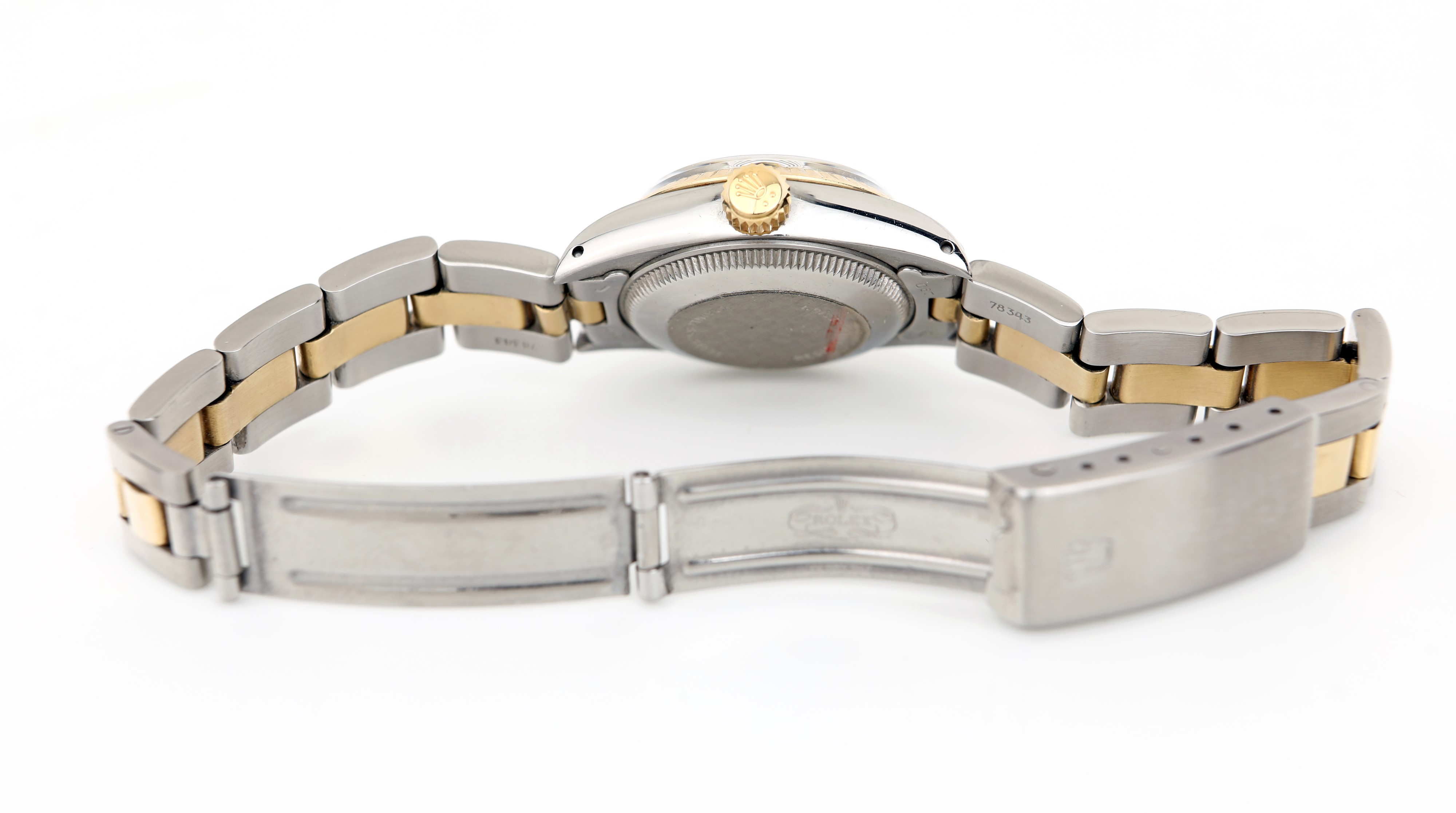 Rolex Oyster Date - Orologio da Polso da Donna in Acciaio e Oro