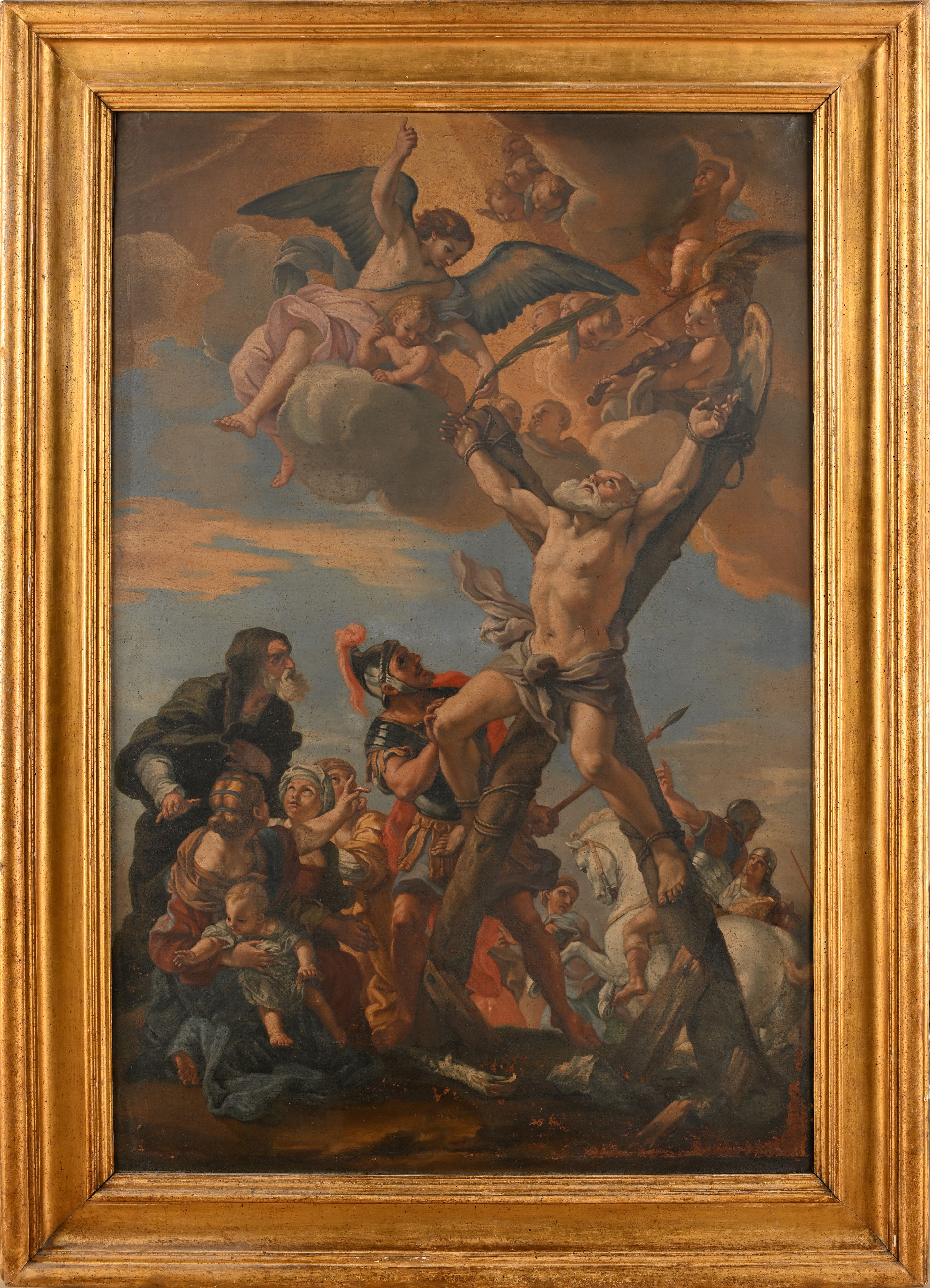 Guillaume Courtois Guglielmo Cortesi - Martirio di Sant'andrea
