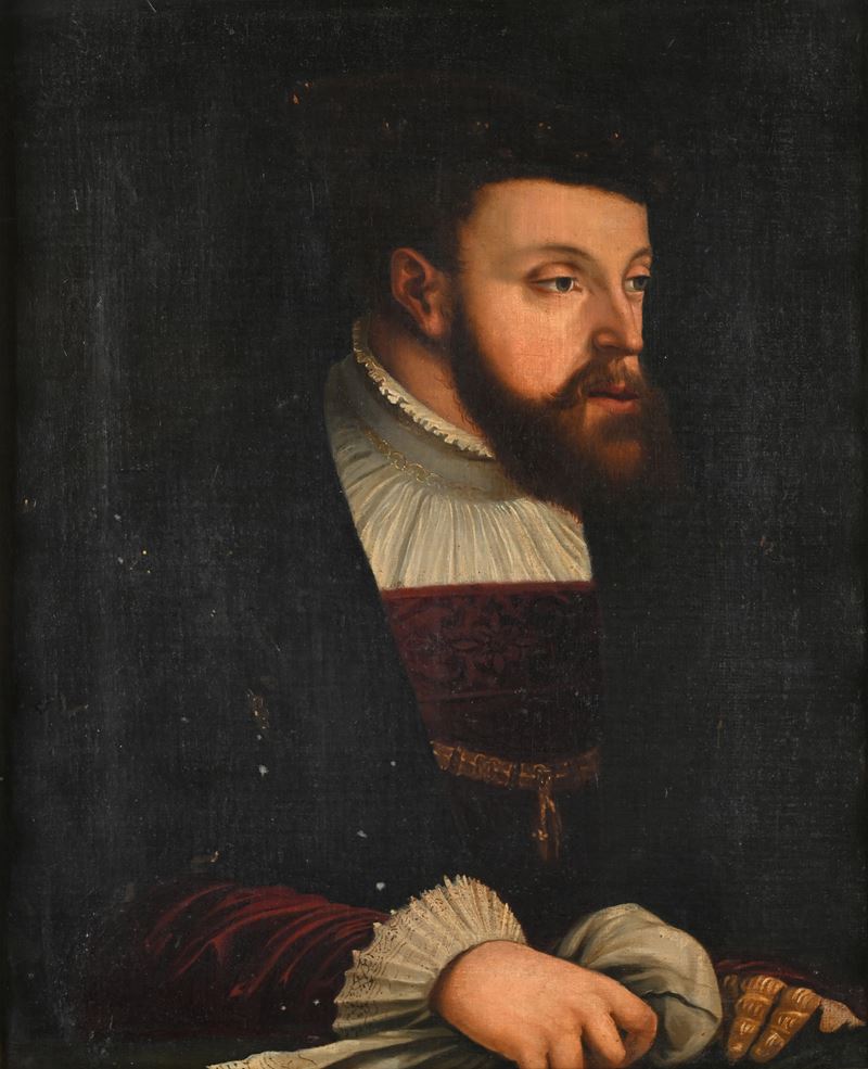 Scuola Tedesca del XVIII Secolo - Ritratto di Carlo V