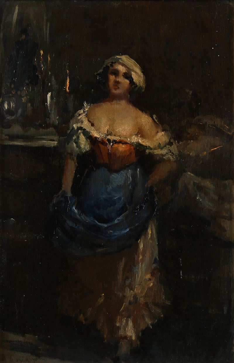 Pittore del XIX Secolo - Popolana