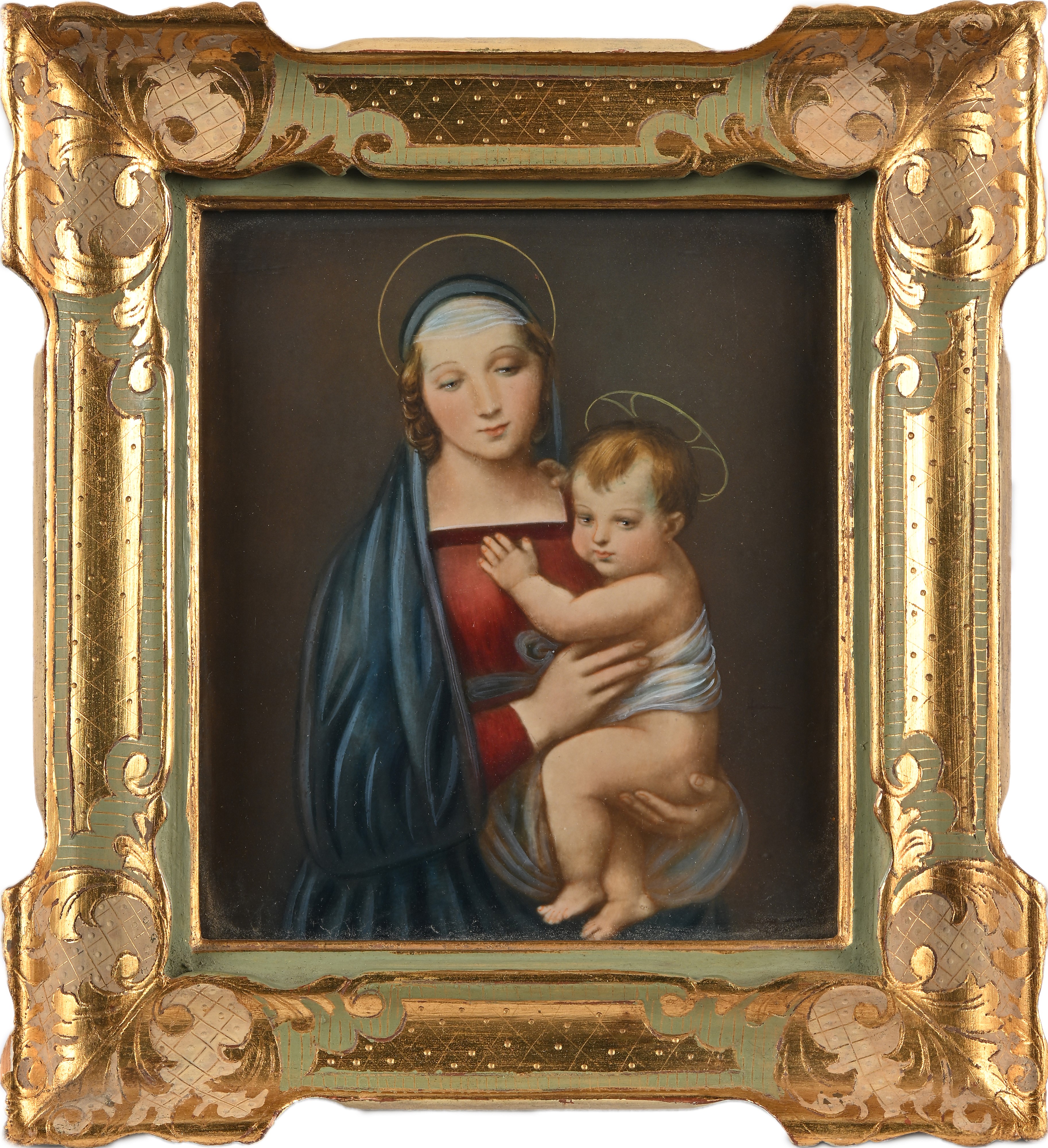 Pittore del XIX Secolo - Madonna con Bambino