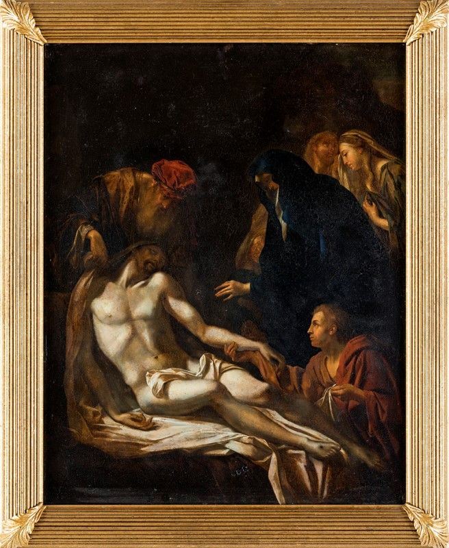 Pittore del XVII Secolo - Deposizione