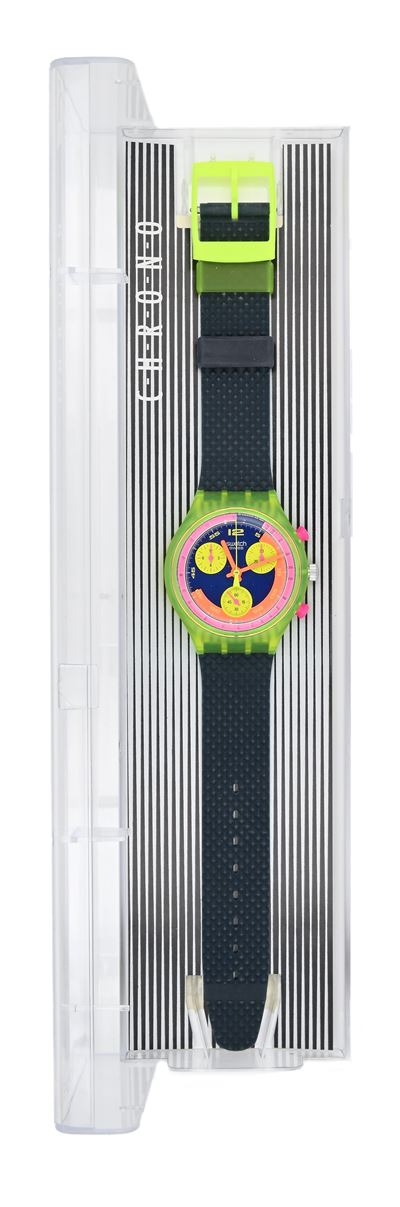 Swatch Chrono - Orologio da Polso al Quarzo