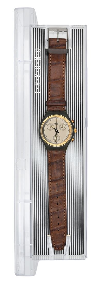 Swatch Chrono - Orologio da Polso al Quarzo