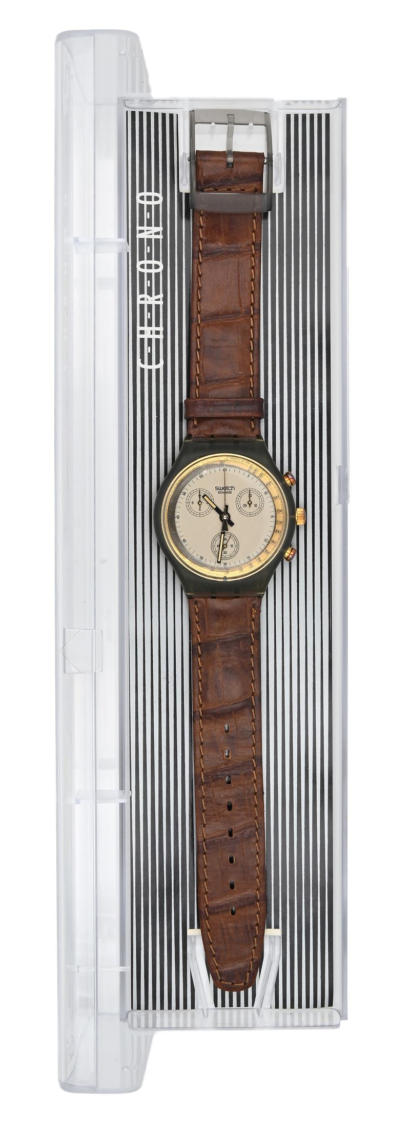 Swatch Chrono - Orologio da Polso al Quarzo