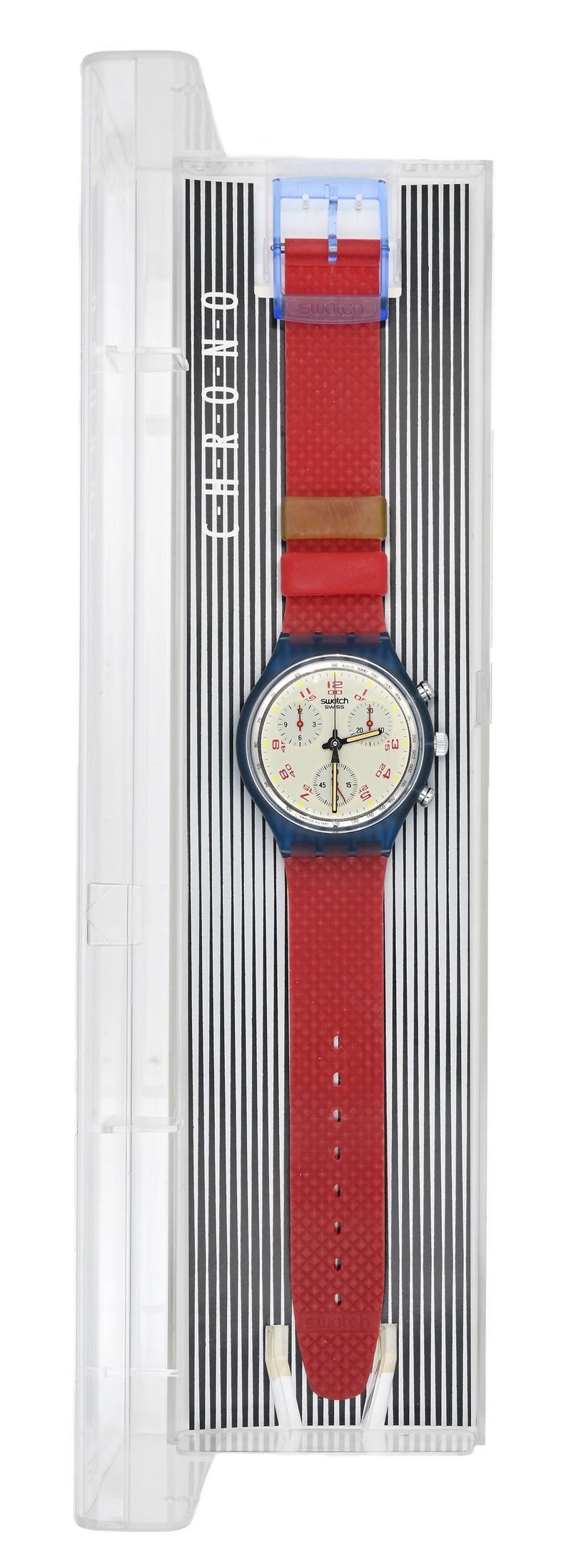 Swatch Chrono - Orologio da Polso al Quarzo