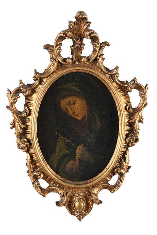 Scuola Romana del XVIII secolo - Madonna