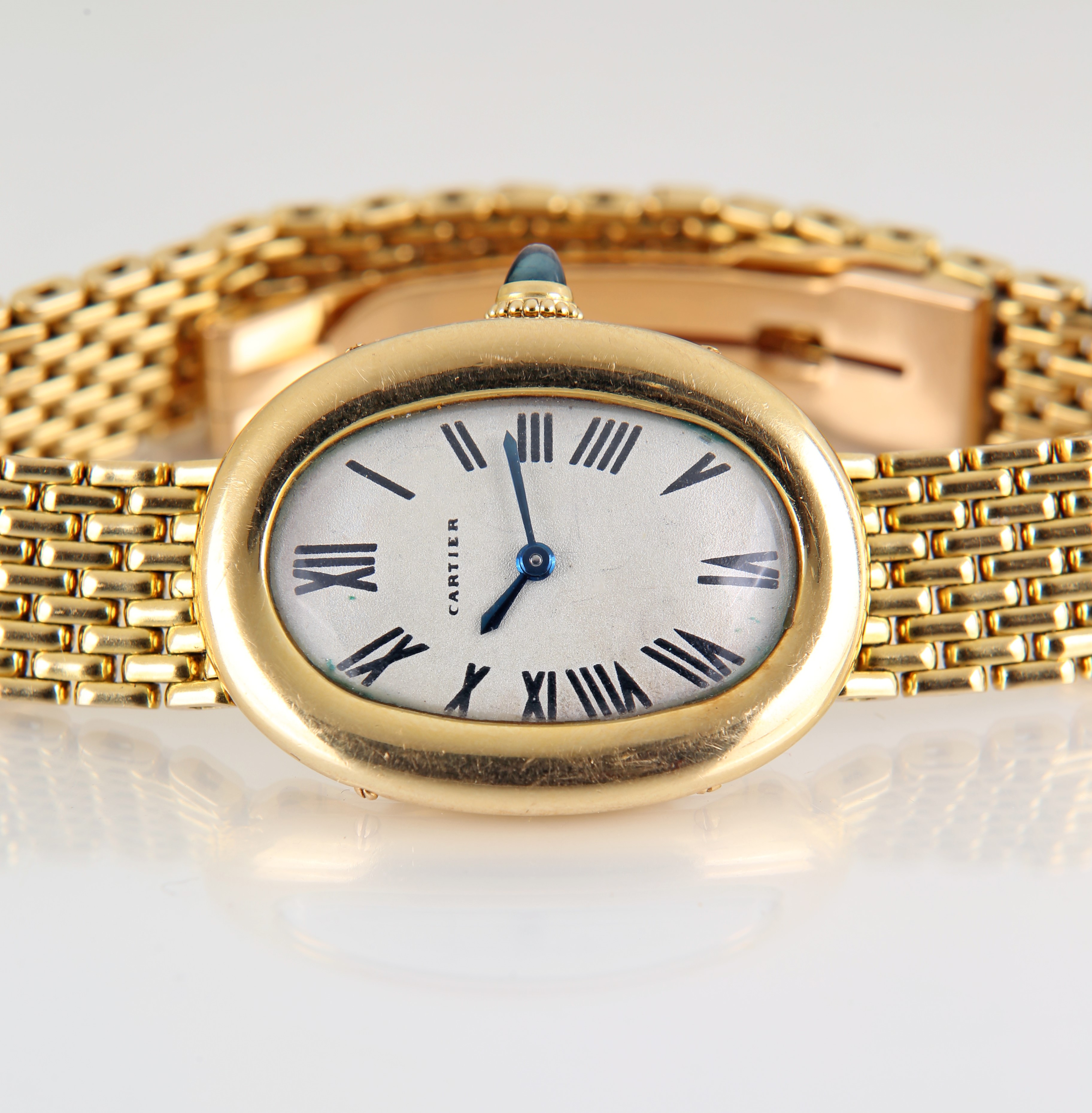 Cartier Bagnoire - Orologio in Oro con Bracciale in Oro