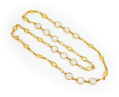 Collana in Oro e Madreperla