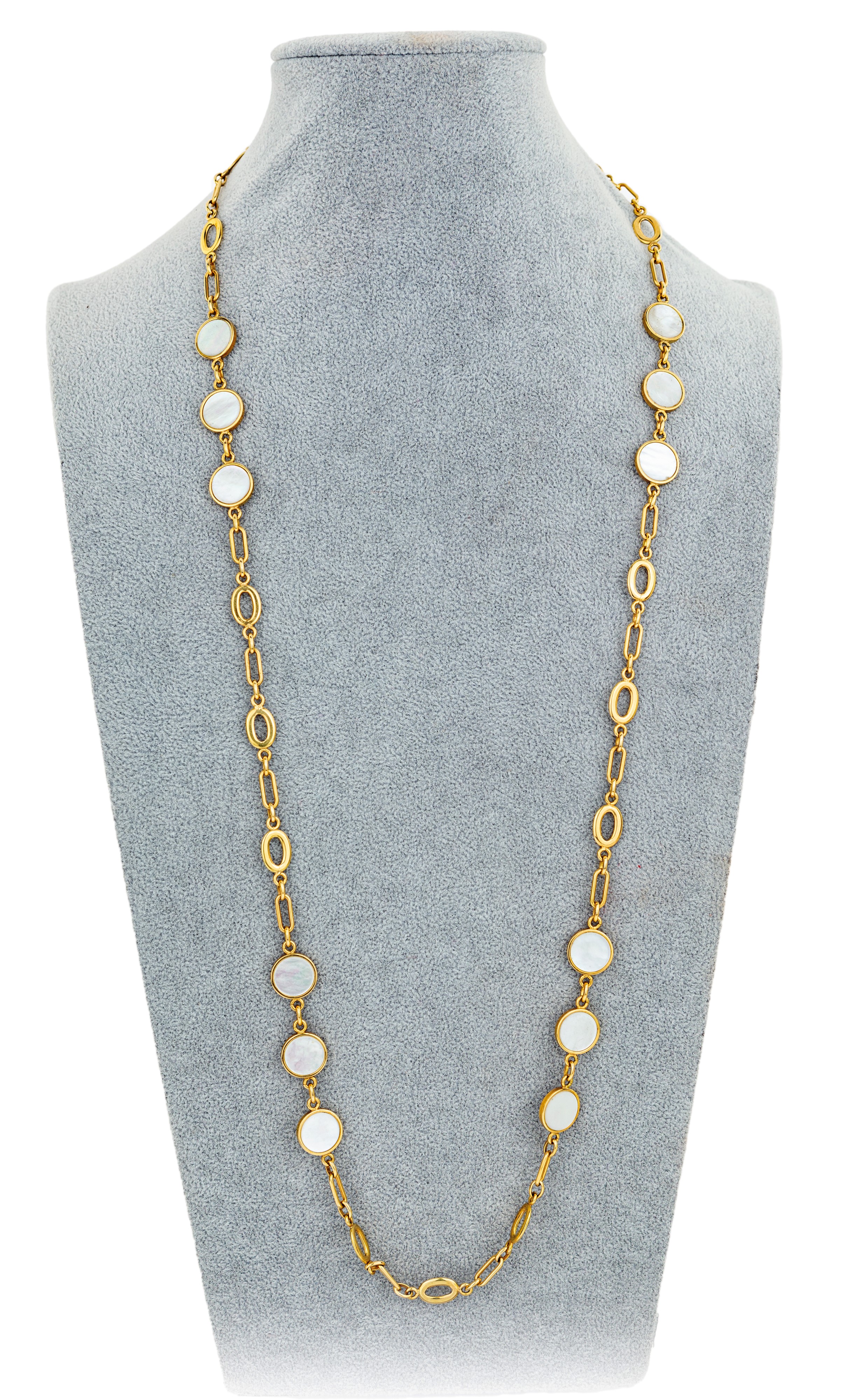 Collana in Oro e Madreperla