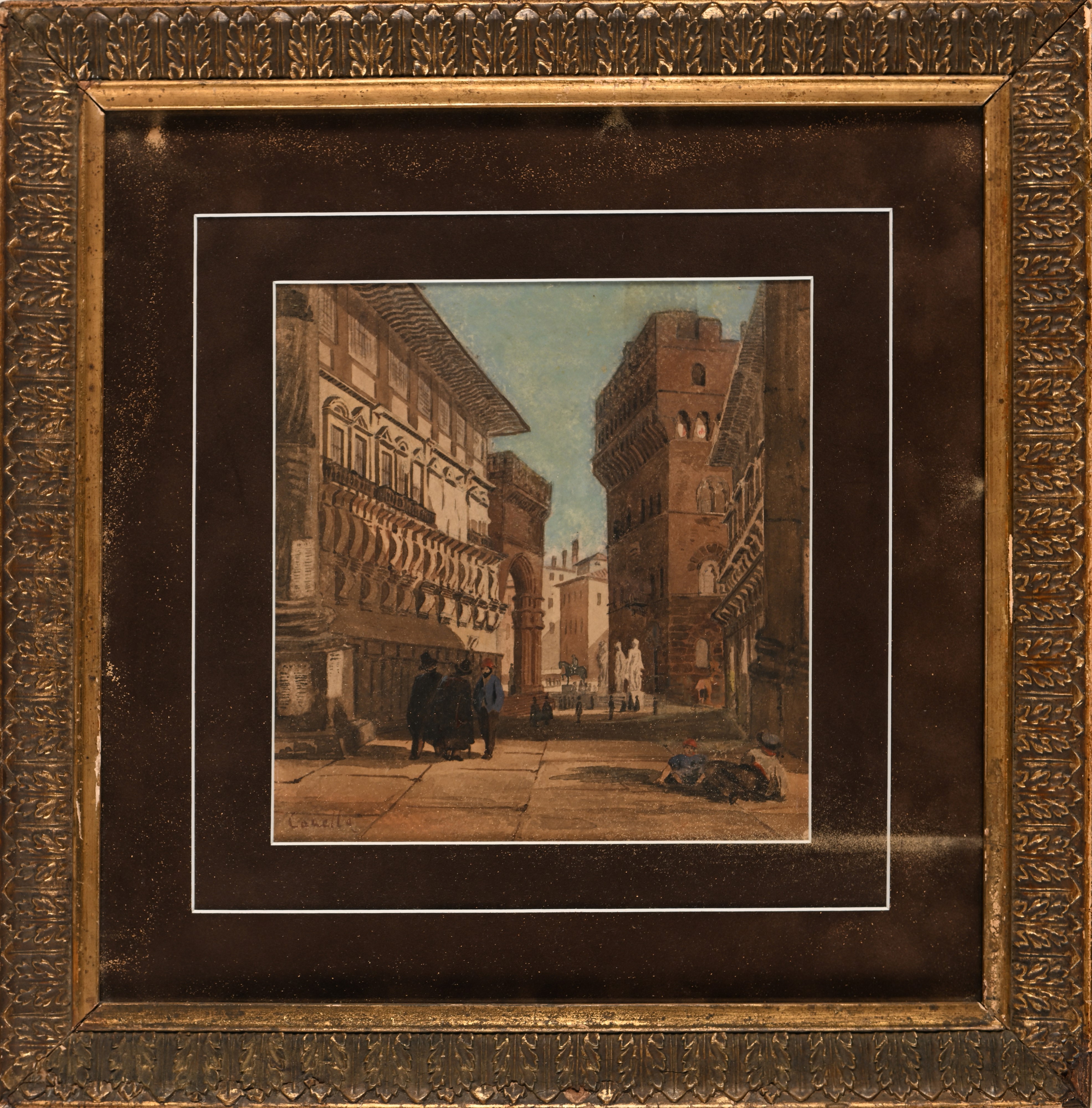 Giuseppe II Canella - Scorcio di Città