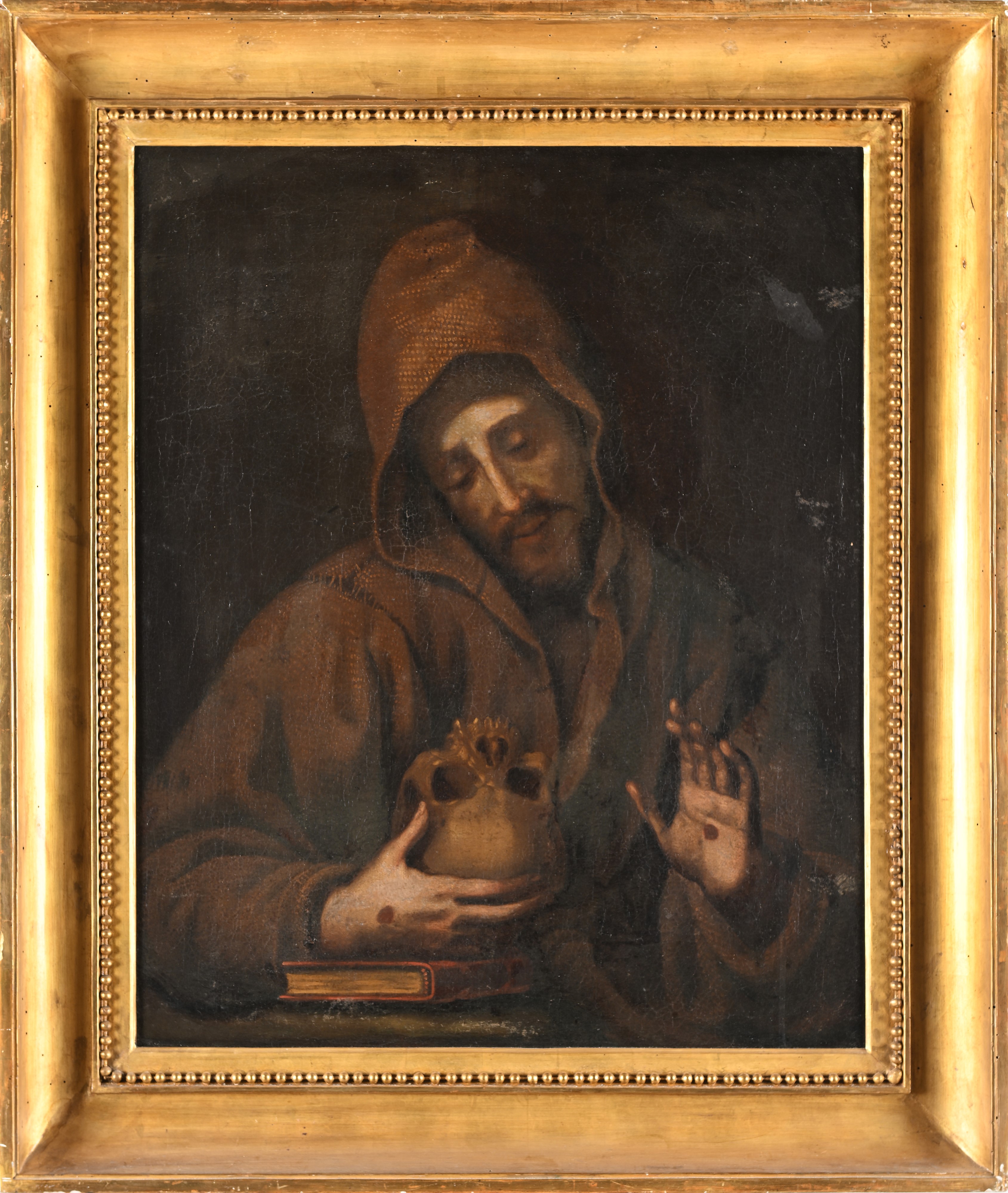 Scuola Romana del XVII Secolo - San Francesco Orante