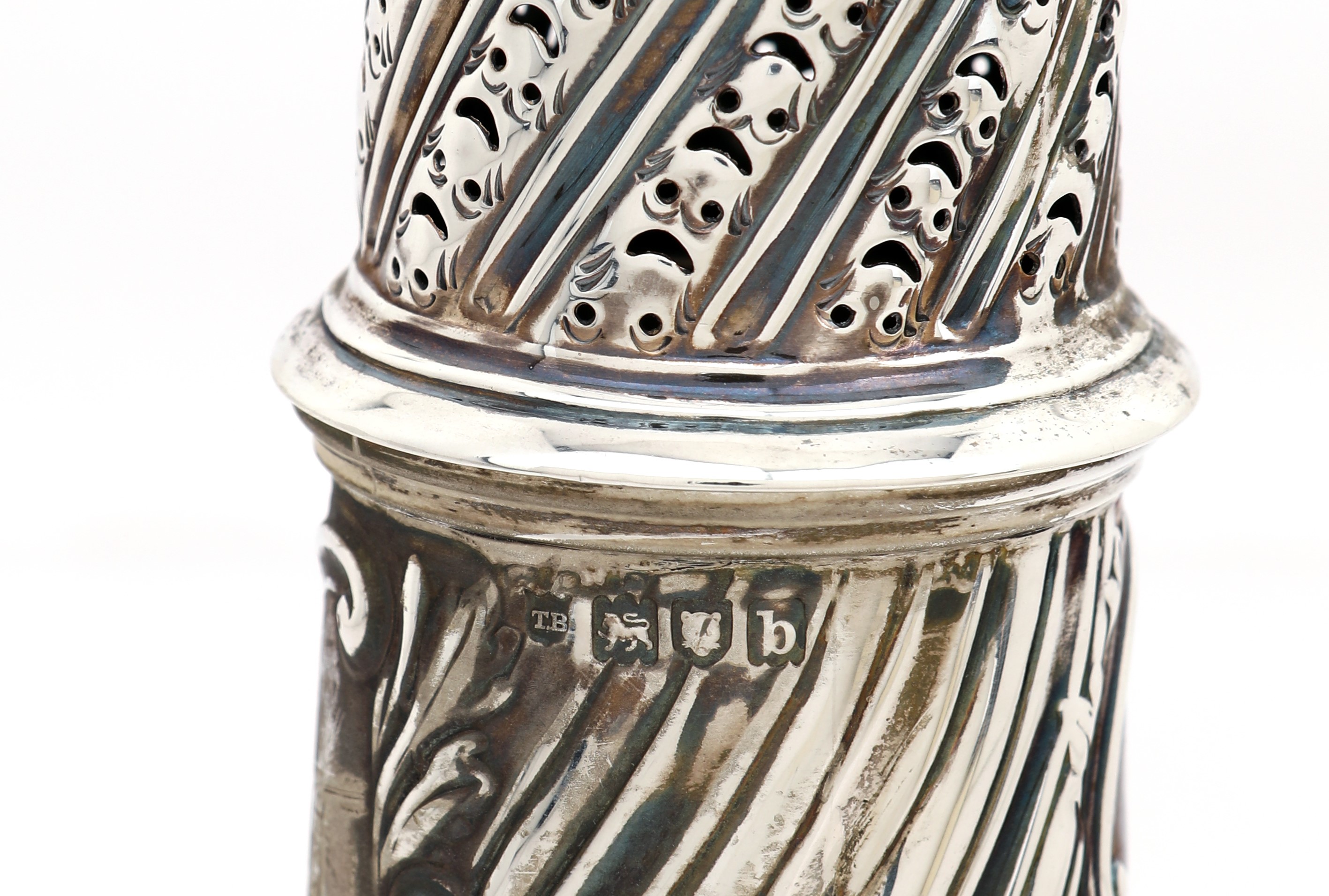 Grande Spargizucchero in Argento, Londra 1897