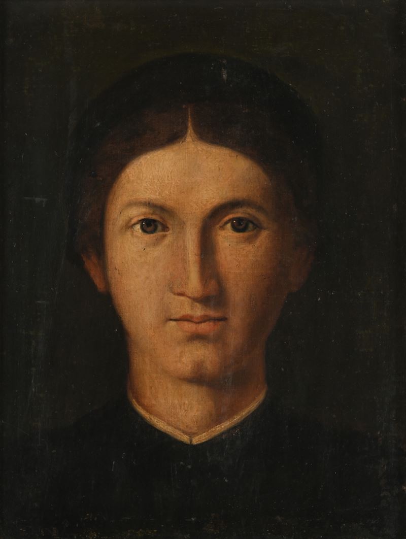 Scuola Italiana del XIX Secolo - Ritratto di Giovane Uomo, da Lorenzo Lotto