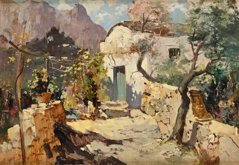 Ezelino Briante - Paesaggio del XIX Secolo