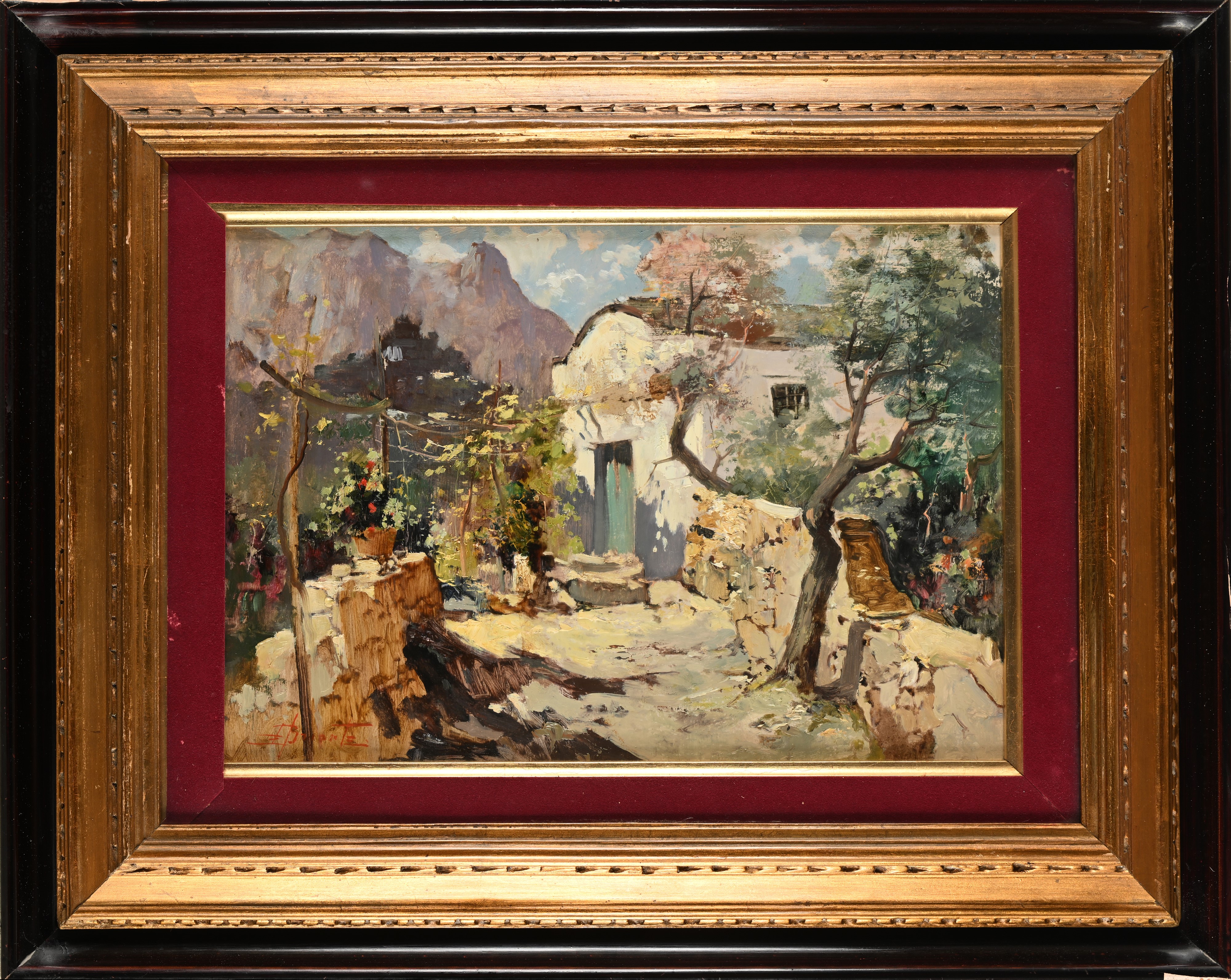 Ezelino Briante - Paesaggio del XIX Secolo