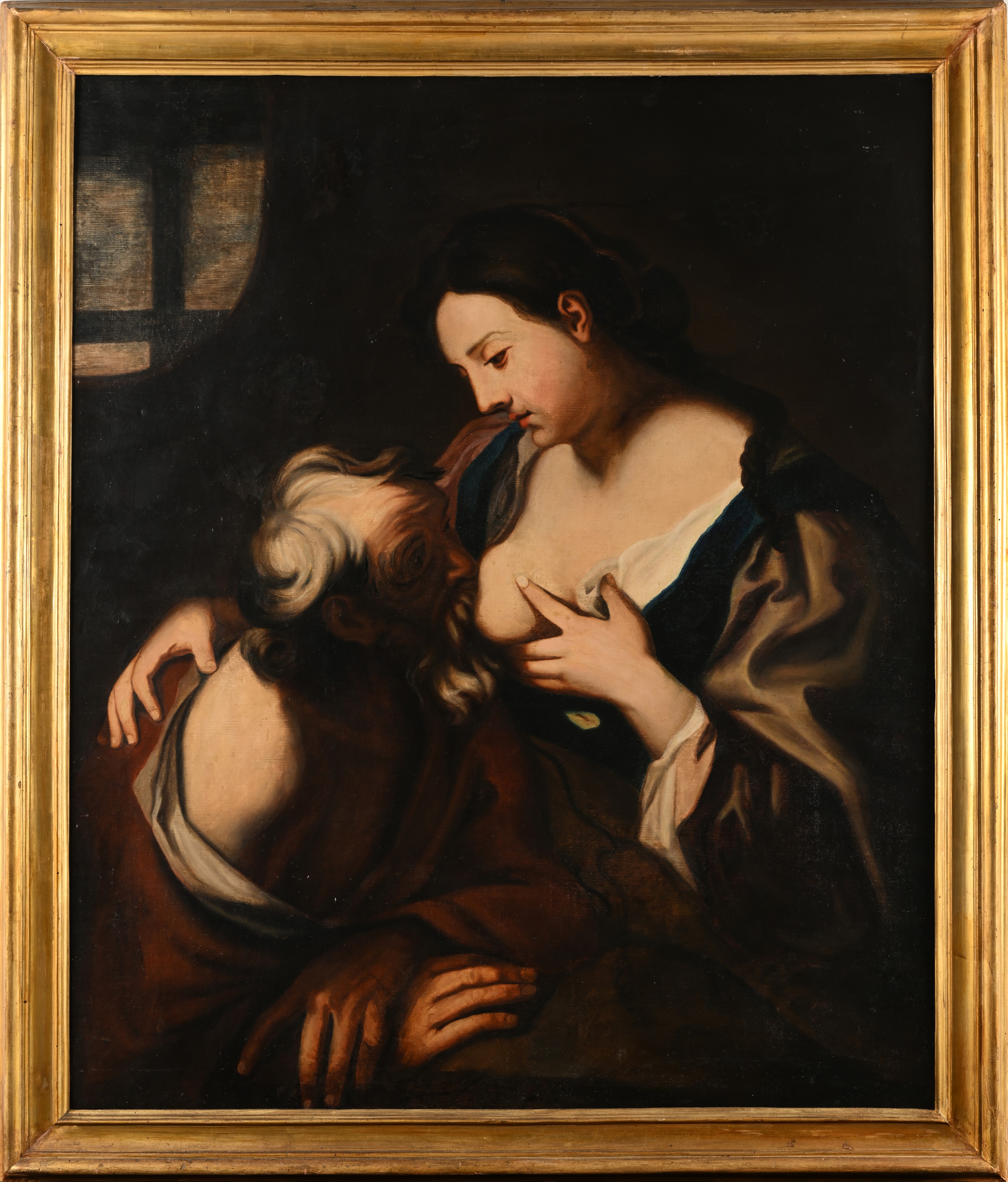 Scuola Italiana del XIX Secolo - Carità Romana