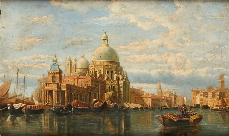 Pittore del XX Secolo - Veduta di Venezia