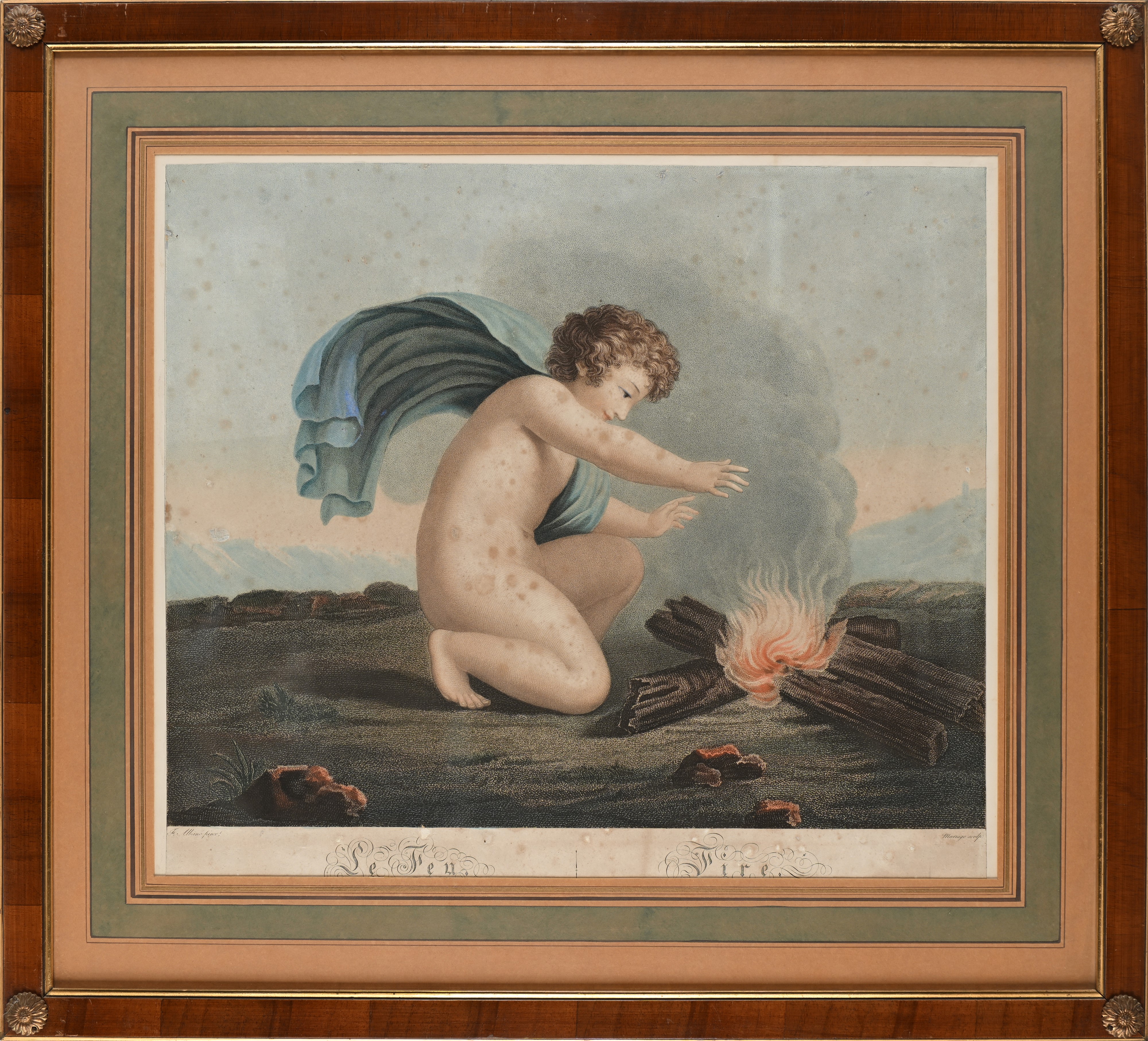 Giochi di putti, secondo le composizioni originali di Francesco Albani