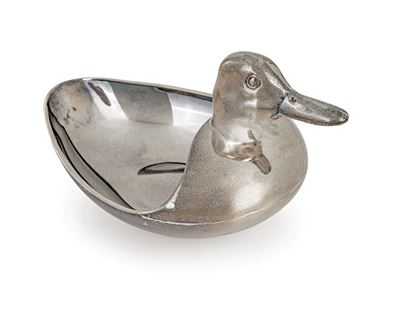 Salsiera in Argento 925/000 a Forma di Anatra