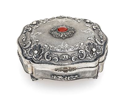 Scatola Portagioie in Argento 800/000