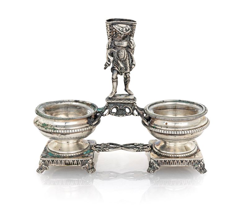 Saliera in Argento