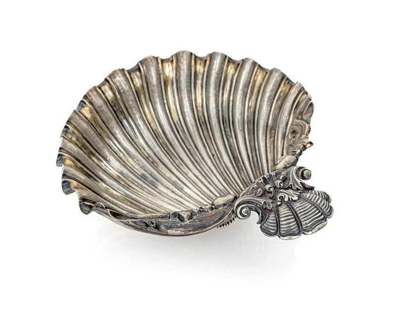 Coppetta in Argento Sterling a Forma di Conchiglia