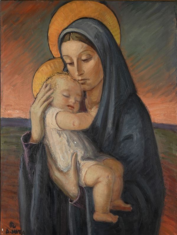 Antonio Mura - Madonna con Bambino