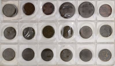 15 Monete da 5 Centesimi (1912, 1918, 1936 e 1943) Regno D'italia Vittorio Emanuele III, 2 Monete...