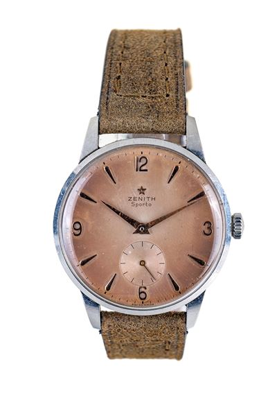 Zenith Sporto, Orologio da Polso in Acciaio