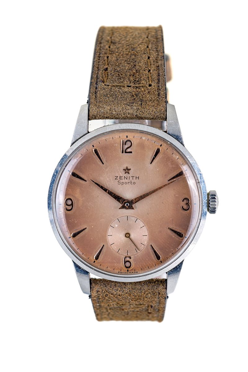 Zenith Sporto, Orologio da Polso in Acciaio