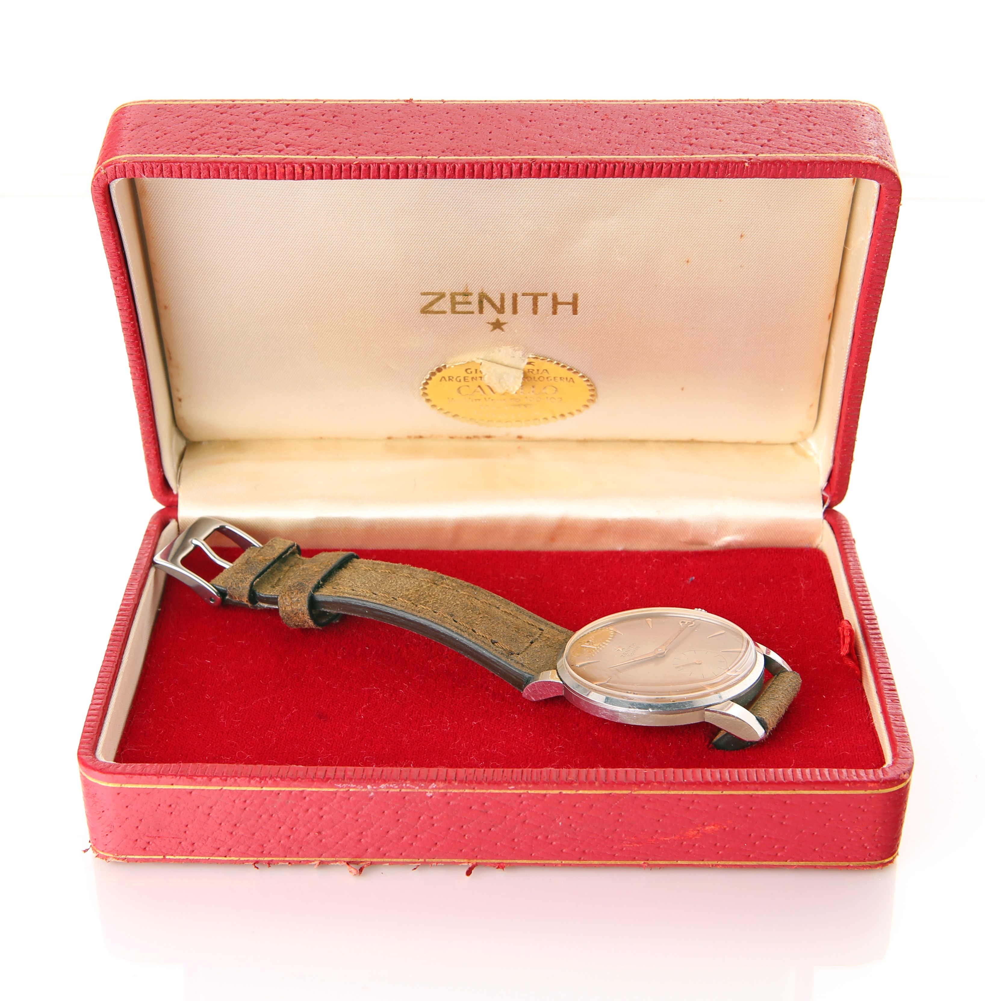 Zenith Sporto, Orologio da Polso in Acciaio