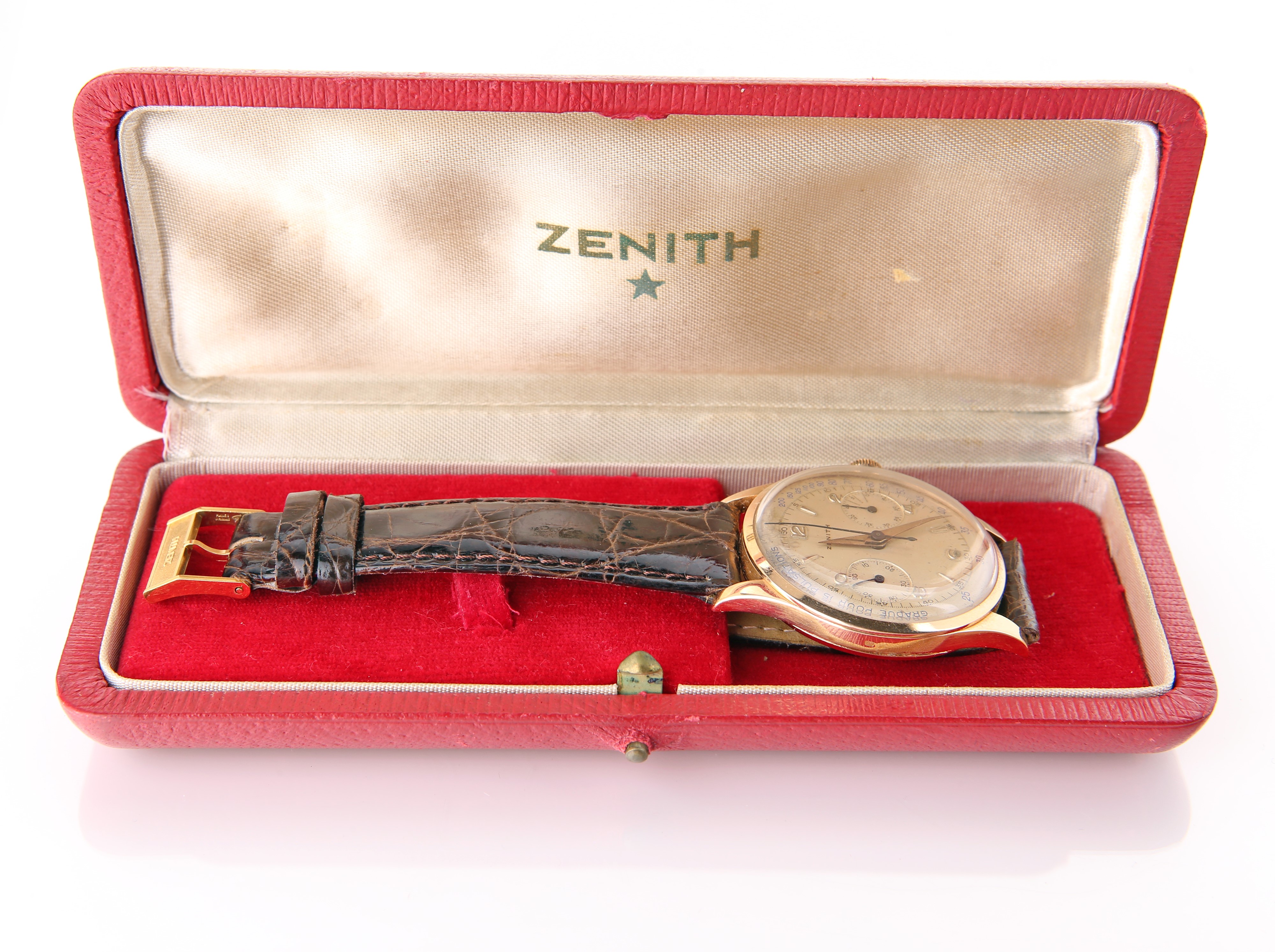 Zenith Cronografo Medicale in Oro