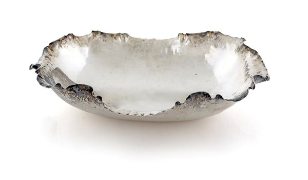Vaschetta centrotavola in argento 800/000
