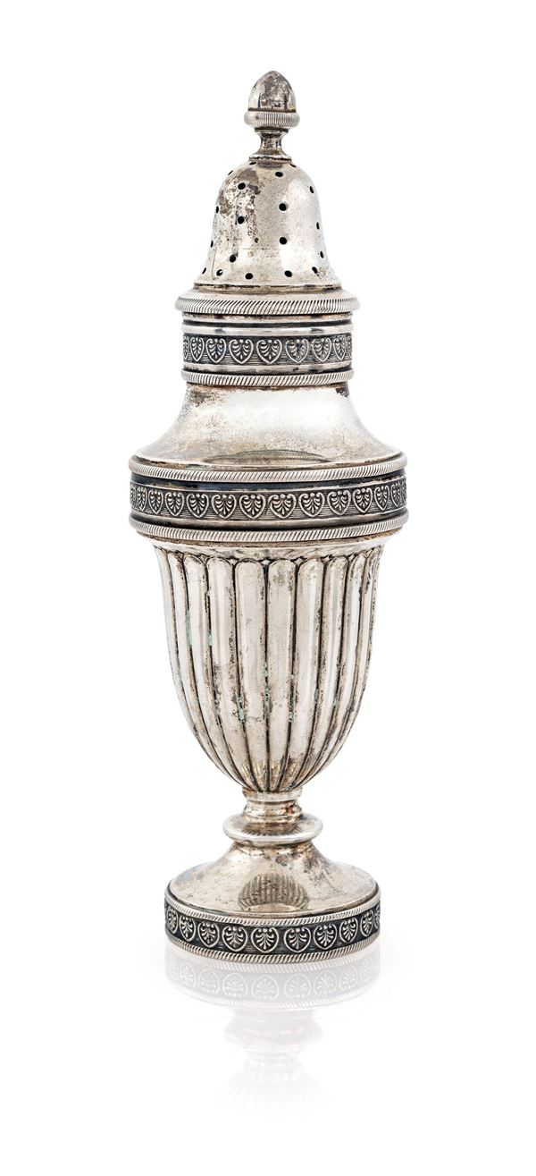 Spargizucchero in argento 800/000