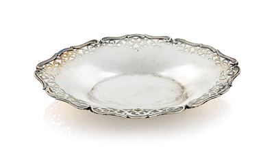 Cestino Ovale in Argento 800/000