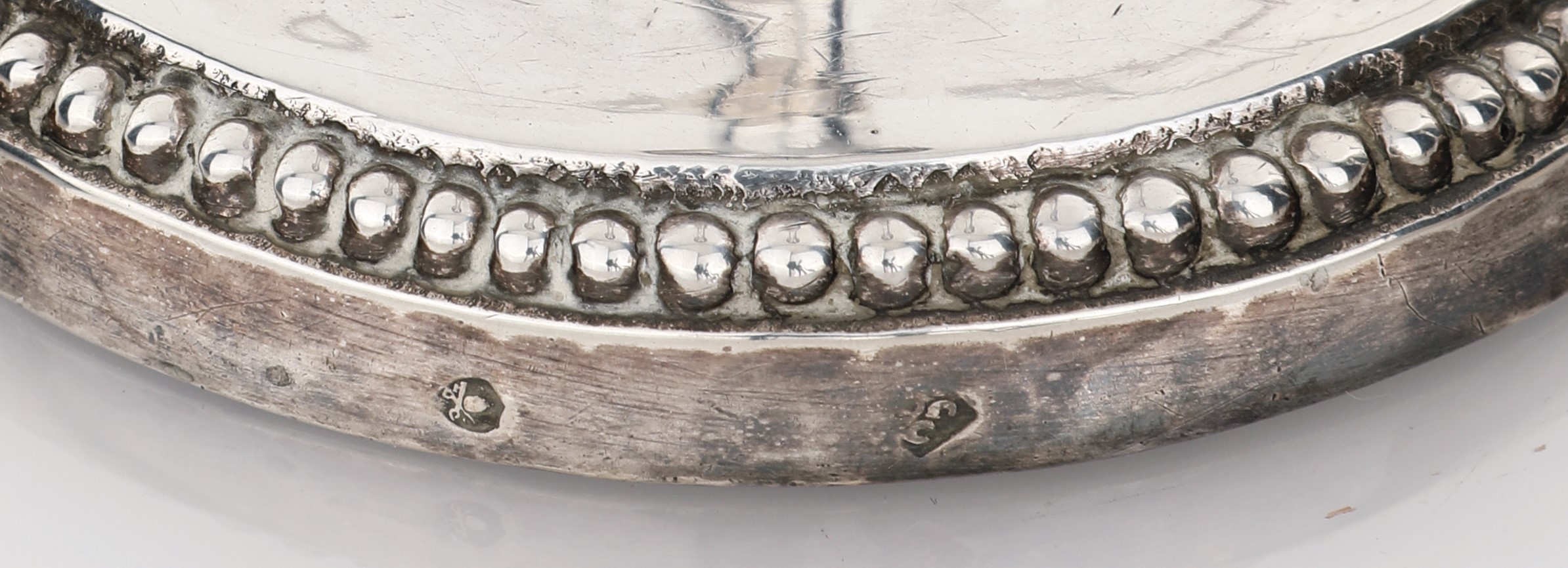 Coppia di Candelieri in Argento, Roma, Stato Pontificio, XIX Secolo