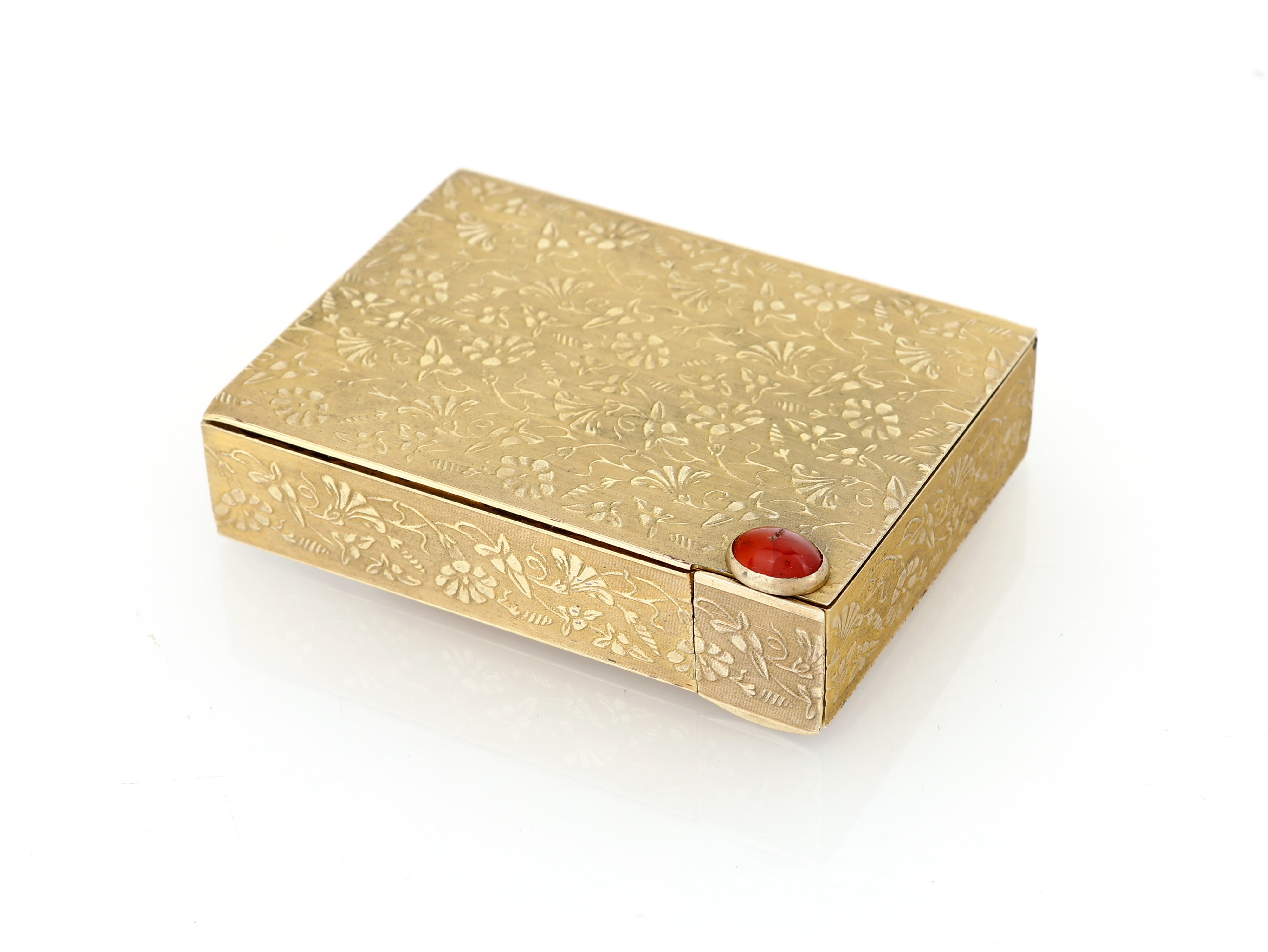 Portacipria con portarossetto Liberty in argento 925/000 dorato