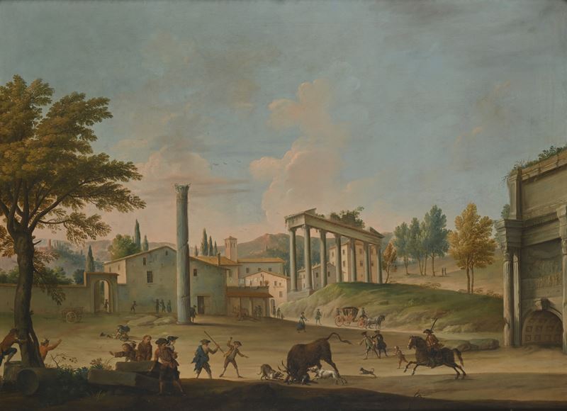 Tauromachia nel Foro Romano