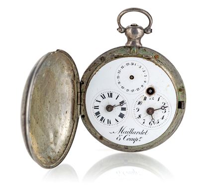 Maillardet & Comp.e, Orologio da Tasca a Savonette in Argento