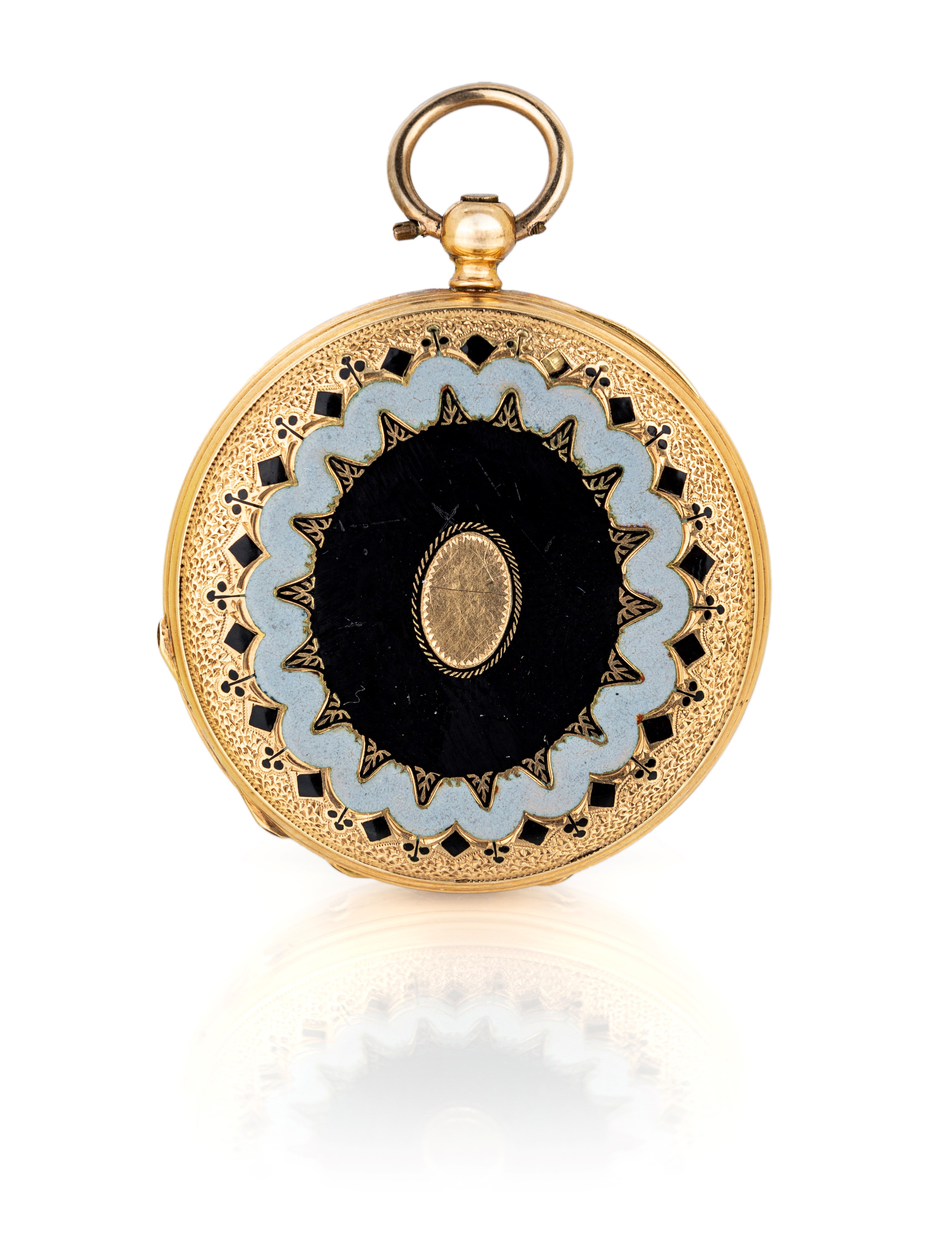 L. Mugnier, Orologio da Tasca a Savonette in Oro