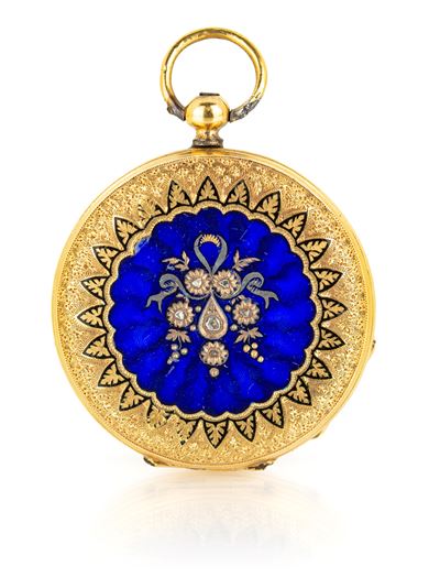 Chevrier Basile, Orologio a Savonette in Oro