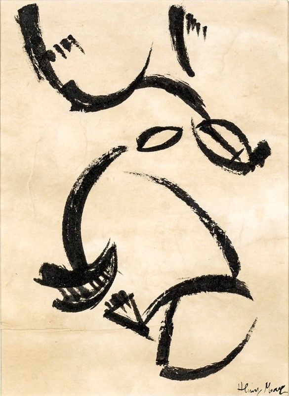Pittore del XX Secolo - Figura Astratta