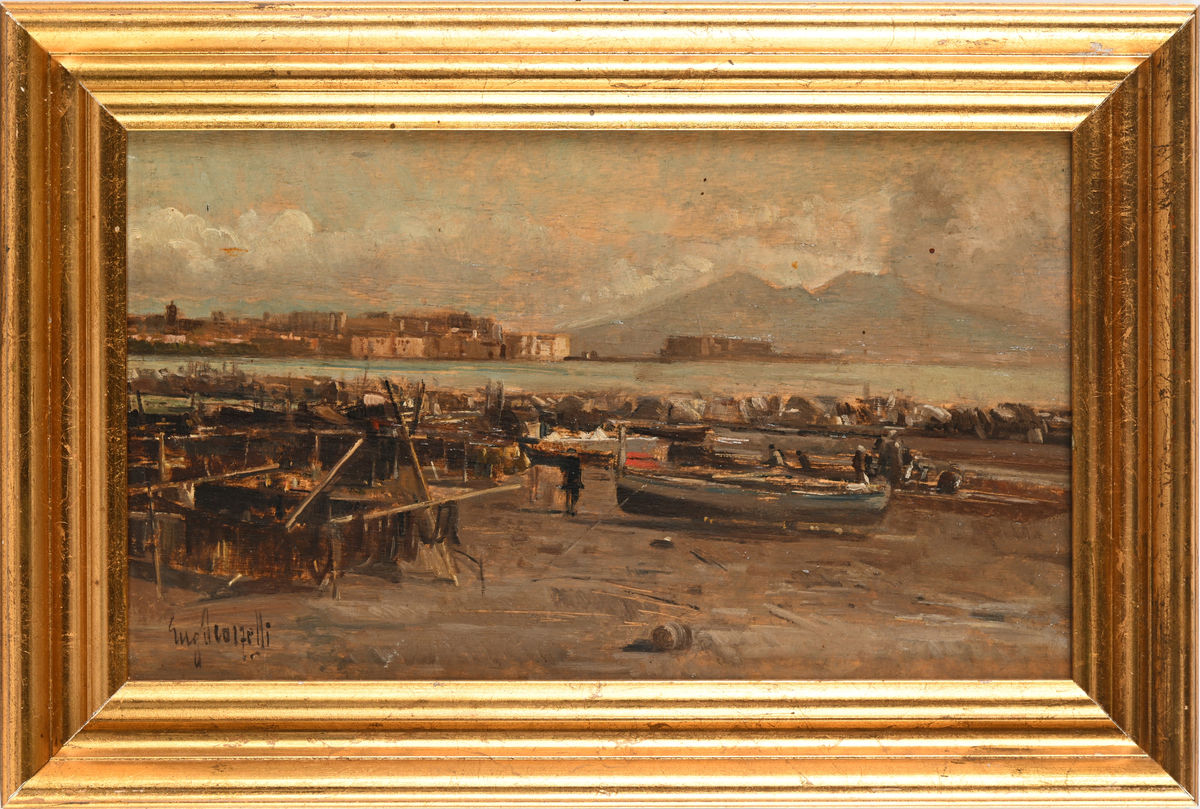 Eugenio Scorzelli - Napoli da Mergellina