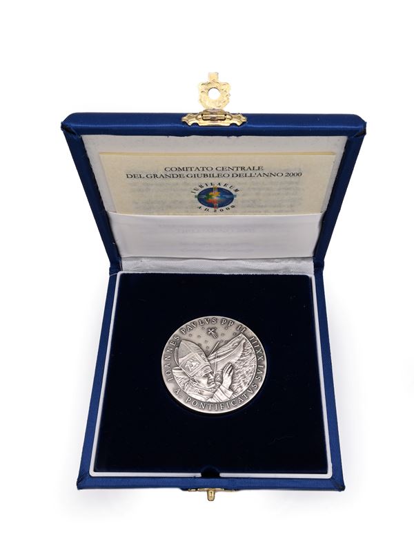 Medaglia in argento 925/000 per il Grande Giubileo 2000