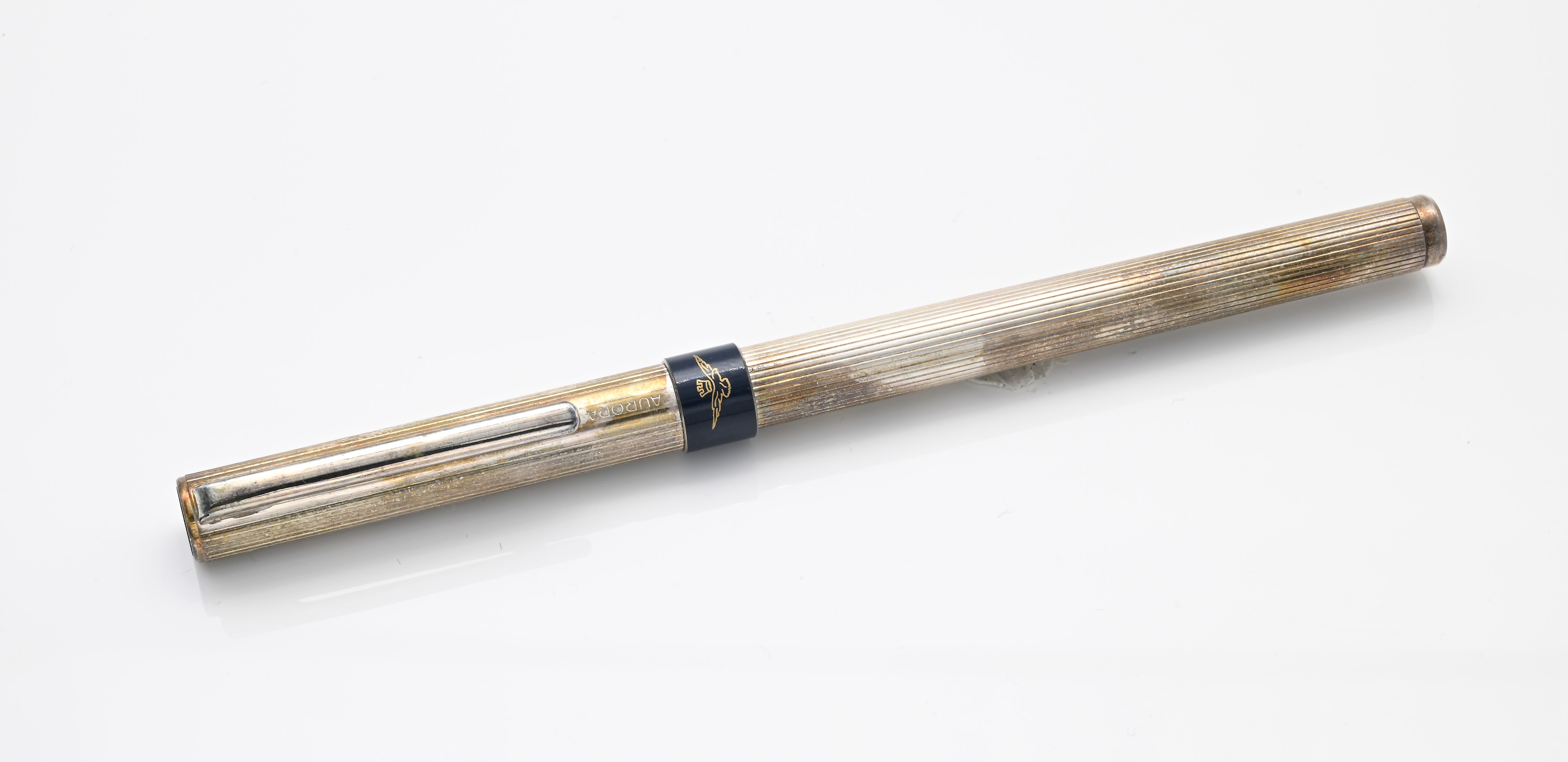 Aurora Marco Polo Aeronautica Militare Italiana - Penna Stilografica in Argento 925/000 e Smalto ...